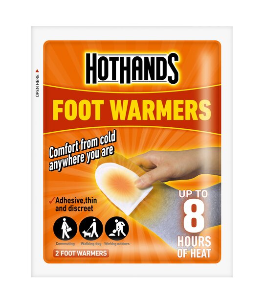پد گرم کننده پا هات هندز Hot Hands مدل Foot Warmer بسته 2 عددی