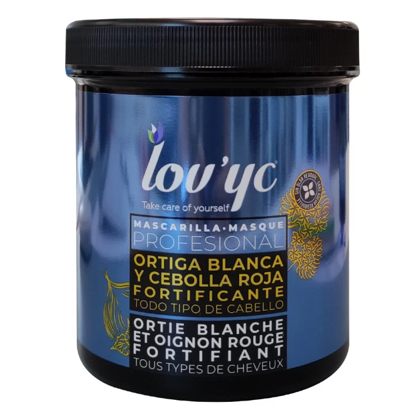 ماسک مو لاویک Lov’yc حاوی عصاره گزنه سفید و پیاز قرمز حجم 700 میل