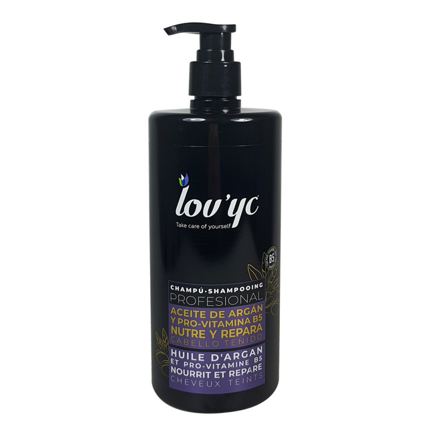 شامپو لاویک Lov’yc بدون سولفات حاوی روغن آرگان حجم 750 میل