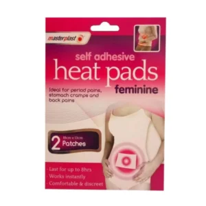 پد ضد درد پریود مستر پلاست Master Plast مدل Heat Pads Feminine بسته 2 عددی