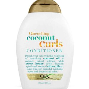 نرم کننده او جی ایکس OGX موهای فر مدل Qunching + Coconut Curls حجم 385 میل