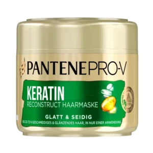 ماسک مو کراتین پنتن Pantene مدل Glatt and Seidig حجم 300 میل