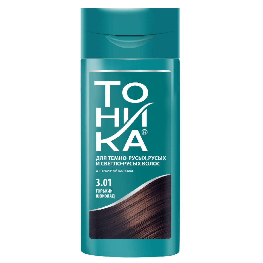 شامپو رنگ تونیکا Tohnika شماره 3.01 قهوهای دودی حجم 150 میل