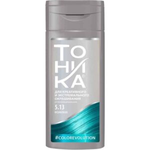 شامپو رنگ تونیکا Tohnika شماره 5.13 آبی اقیانوسی حجم 150 میل