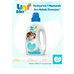 مایع شستشو لباس کودک یونی بیبی Uni Baby حجم 1500 میلی لیتر