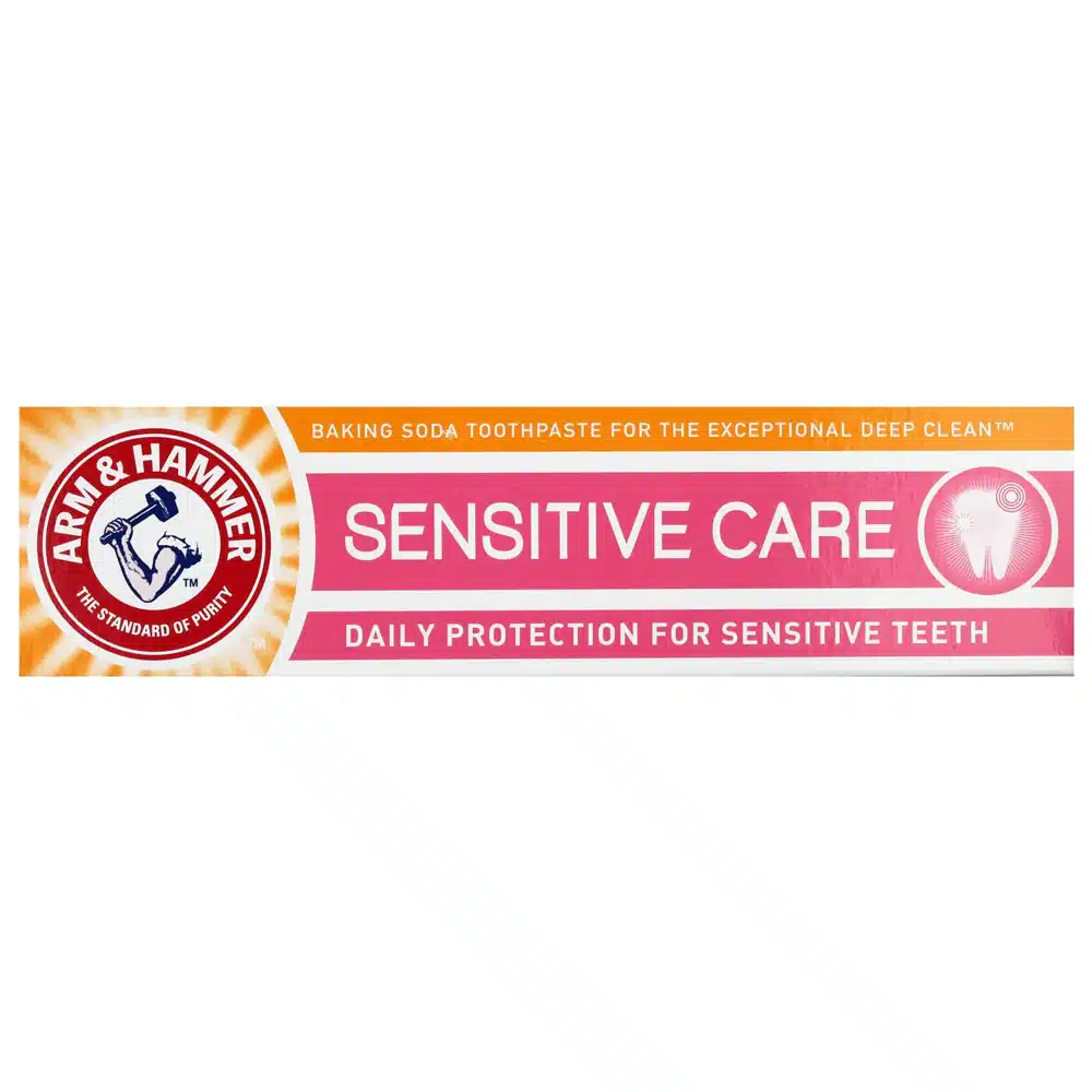 خمیر دندان آرم اند هامر ARM AND HAMMER مدل Sensitive Care حجم 125 گرم