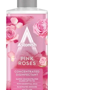 ضد عفونی کننده سطوح استونیش Astonish رایحه رزهای صورتی حجم 300 میلی لیتر
