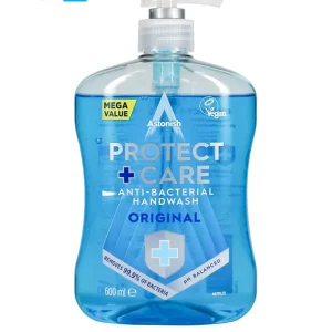 مایع دستشویی استونیش Astonish مدل Protect + Care حجم 600 میلی‌لیتر 21.4