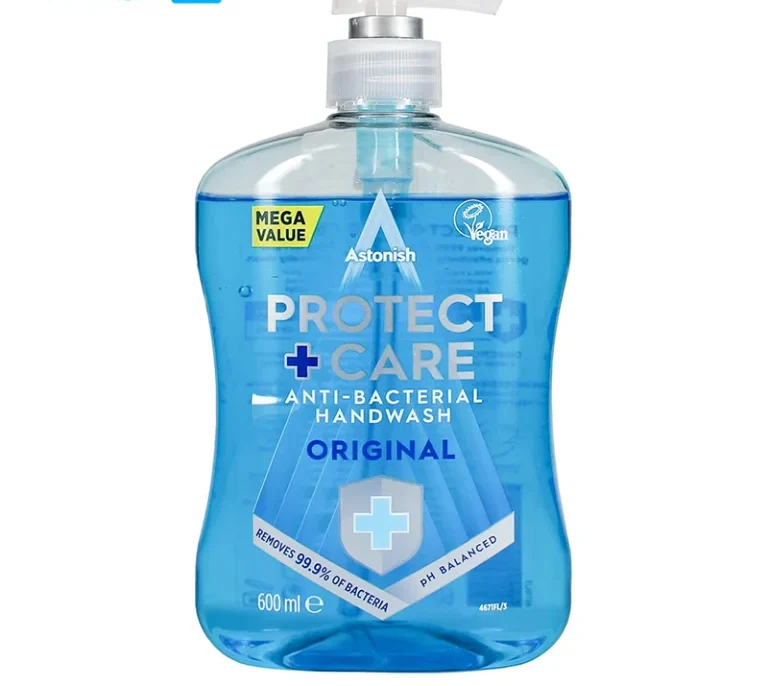 مایع دستشویی استونیش Astonish مدل Protect + Care حجم 600 میلیلیتر 21.4