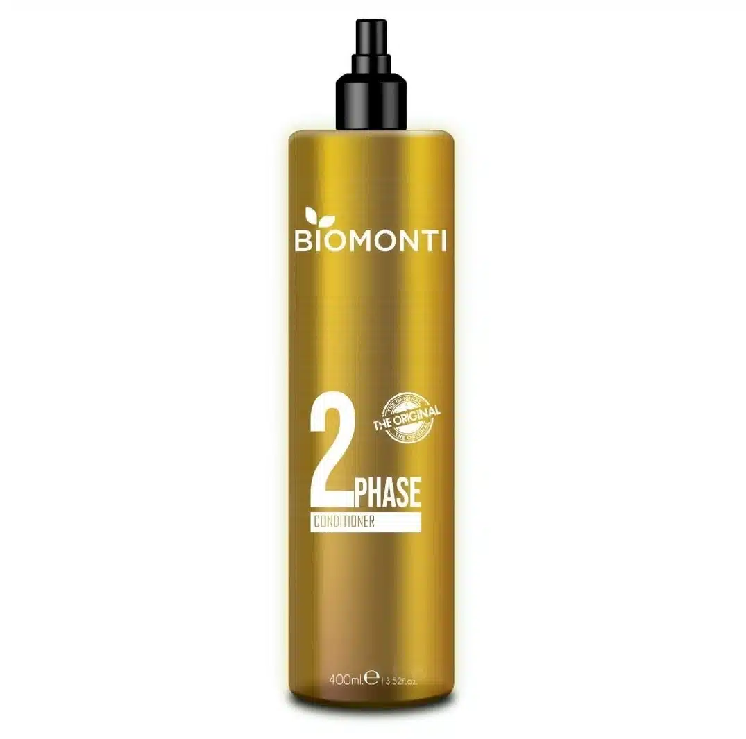 سرم دوفاز بیومونتی Biomonti حاوی آرگان و کراتین حجم 400 میل