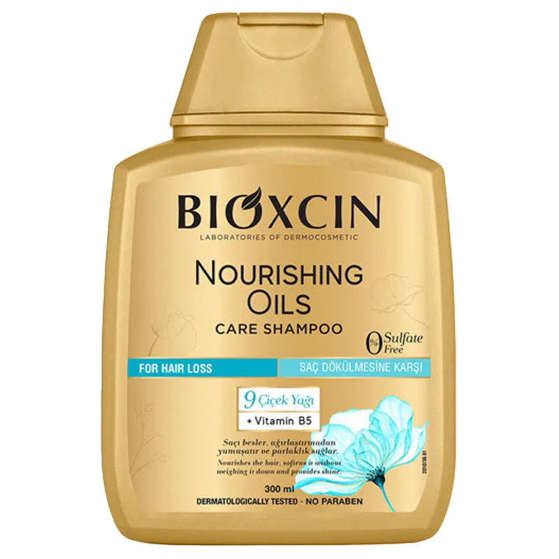 شامپو ضد ریزش بیوکسین Bioxcin مدل Nourishing Oil حجم 300 میل