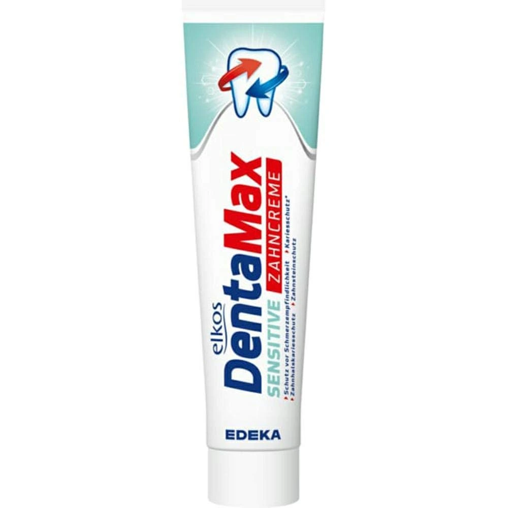 خمیر دندان دنتا مکس الکوس Denta max Elkos مدل Sensitive حجم 125 میل