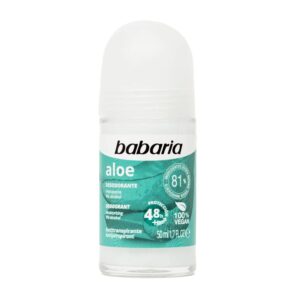 مام رولی باباریا Babaria مدل Aloe رایحه الوئه ورا حجم 50 میل