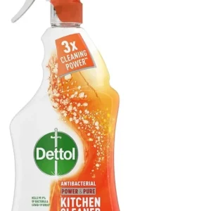 اسپری تمیز کننده آشپزخانه دتول Dettol مدل Power & Pure حجم 1000 میلی لیتر