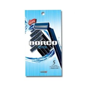 خودتراش 2 لبه دورکو Dorco مدل Dorco Twin Blade Fixed بسته 5 عددی