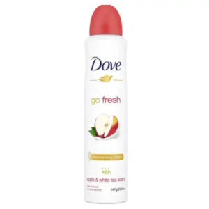 اسپری دئودورانت داو Dove زنانه مدل Go Fresh رایحه سیب حجم 250 میل