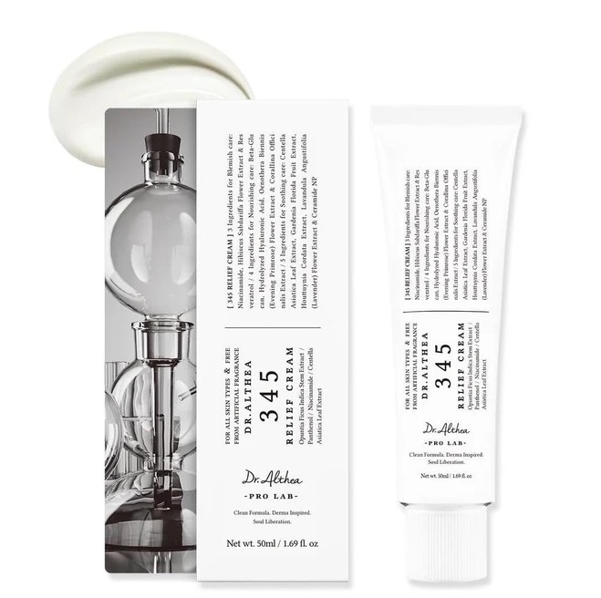 کرم مرطوب کننده و ترمیم کننده دکتر آلتیا 345 Dr Althea حجم 50 میل