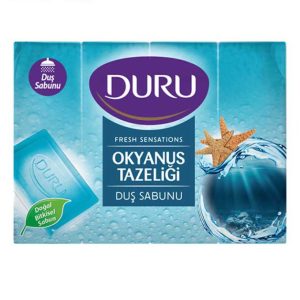 صابون حمام دورو DURU با رایحه اقیانوس بسته 4 عددی وزن 600 گرم