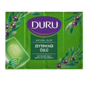 صابون حمام دورو DURU حاوی روغن زیتون بسته 4 عددی وزن 600 گرم