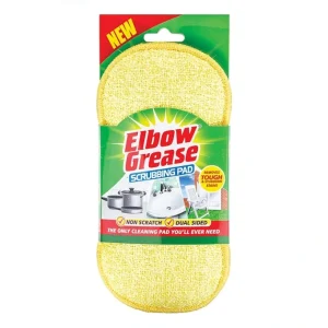 پد اسکراب دار البو گریس Elbow grease مدل scrubbing pad رنگ زرد