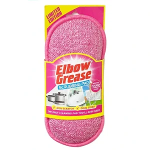 پد اسکراب دار البو گریس Elbow grease مدل scrubbing pad رنگ صورتی