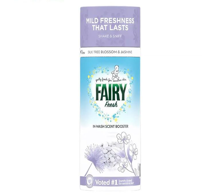 دانه های خوشبو کننده فیری Fairy با رایحه شکوفه ابریشم و یاسمن 176 گرم