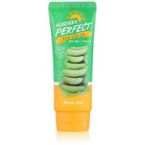 ضدآفتاب روشن کننده و ضدچروک فارم استی Farm Stay عصاره آلوئه ورا حجم 70 گرم