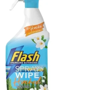 اسپری پاک کننده حمام فلش Flash رایحه شکوفه پرتقال و سرو ساحلی حجم 800 میلی لیتر