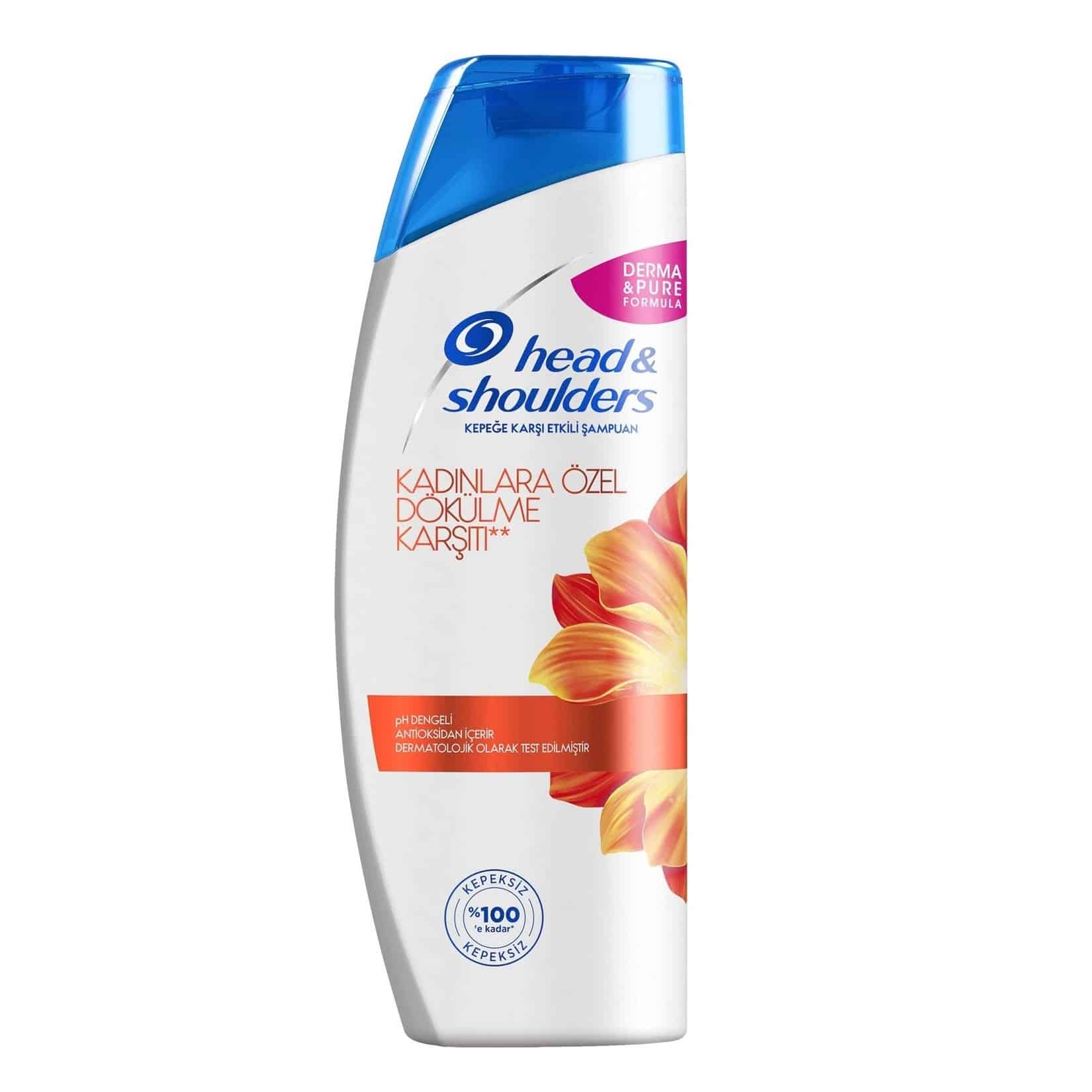 شامپو هد اند شولدرز Head and Shoulders ضد ریزش زنانه مدل Dokulmelere Karsiti حجم 350 میل