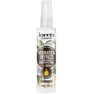 سرم مو اینکتو Inecto نارگیل مدل Hydrate And Defrizz آبرسان مو حجم 100 میل