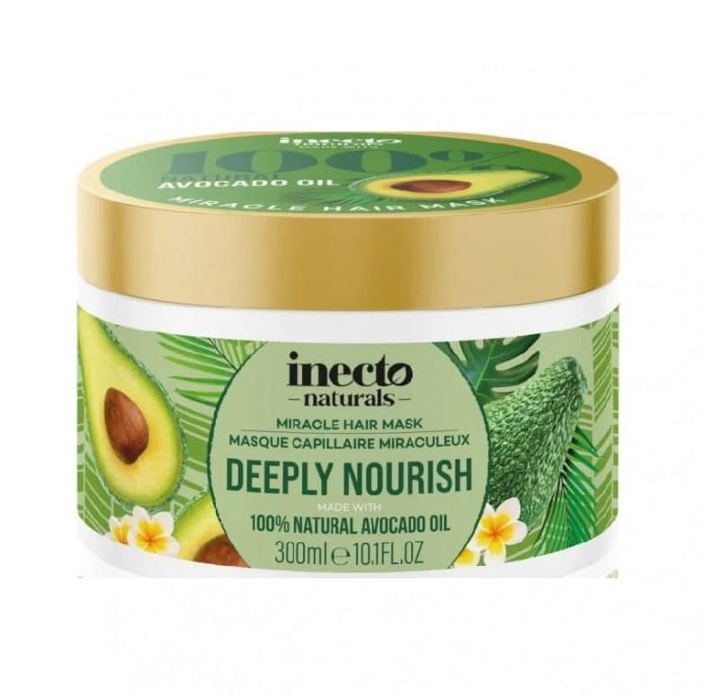ماسک مو اینکتو Inecto آووکادو مدل Inecto Deeply Nourish Avocado حجم 300 میل