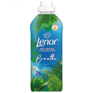 نرم کننده لباس لنور Lenor با رایحه نسیم اقیانوس حجم 858 میلی لیتر