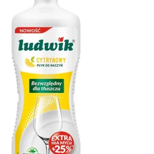 مایع ظرفشویی لودویک Ludwik رایحه لیمو حجم 1350 میلی لیتر 12.8