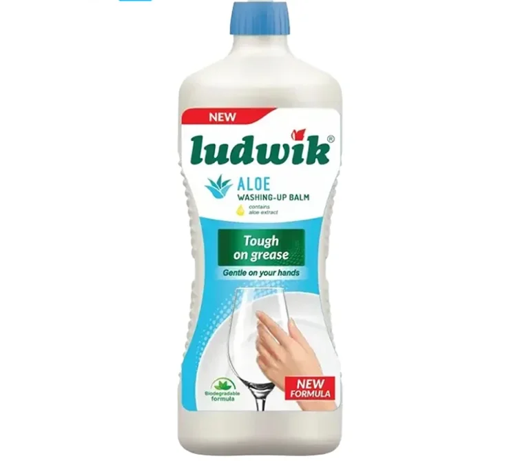 مایع ظرفشویی لودویک Ludwik با رایحه آلوئهورا حجم 900 میلیلیتر
