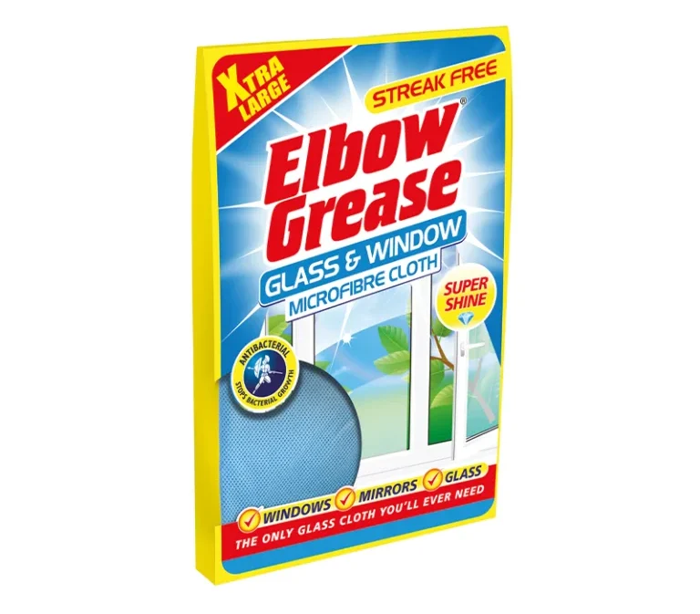 دستمال شیشه البو گریس Elbow Grease مدل Microfiber بسته 1 عددی