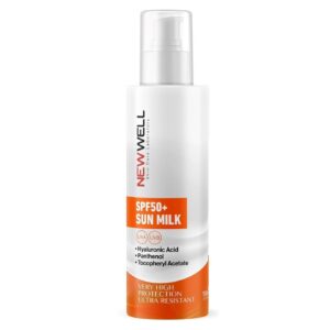 اسپری شیر ضد آفتاب نیوول Newwell حجم 150 میل