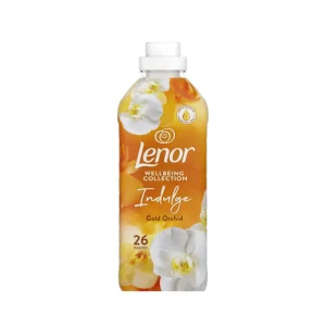 نرم کننده لباس لنور Lenor با رایحه ارکیده طلایی حجم 858 میلی لیتر