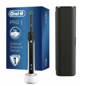مسواک برقی اورال بی Oral-B مدل Pro 1 سری 680 رنگ مشکی همراه با کیف مسافرتی
