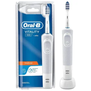 مسواک برقی اورال بی Oral-B مدل Vitality 100 با یدک Trizone