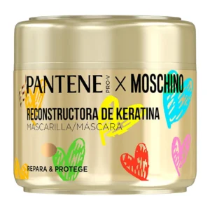 ماسک مو کراتین ترمیم کننده پنتن Pantene مدل Pro-V Moschino حجم 300 میل