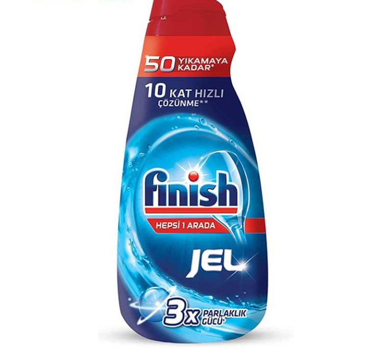 ژل ماشین ظرفشویی فینیش finish مدل Hepsi 1 Arada 3X حجم 1000 میلی لیتر