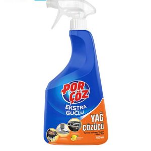 اسپری چربی زدای پورچوز porcoz مدل Ekstra Guclu حجم 750 میلی لیتر