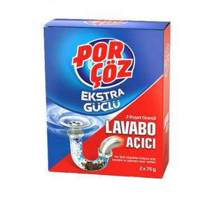 پودر لوله بازکن پورچوز porcoz مدل Ekstra Guclu بسته 2 عددی