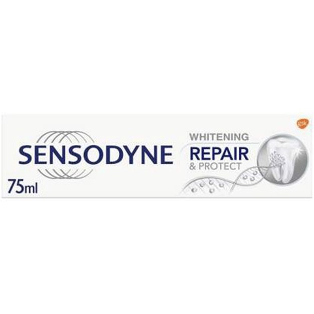 خمیردندان سفیدکننده سنسوداین Sensodyne مدل Repair and protect حجم 75 میل