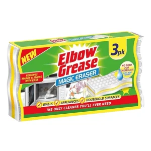 اسفنج لکه بر البو گریس Elbow Grease مدل جادویی بسته 3 عددی
