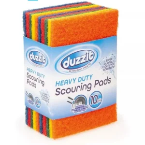 اسکاج ظرفشویی دوزیت Duzzit مدل Heavy Duty بسته 10 عددی