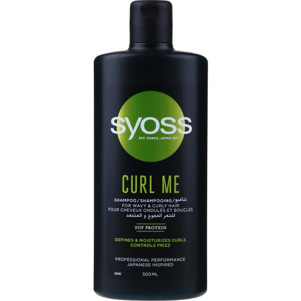 شامپو سایوس Syoss مخصوص موهای فر حجم 500 میل