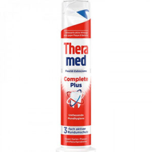 خمیر دندان پمپی ترامد Thera Med مدل Complete Plus حجم 100 میل