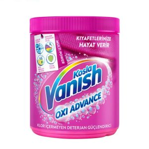 پودر لکه بر لباس ونیش Vanish مدل Oxi Action مخصوص لباس‌های رنگی حجم 400 گرم