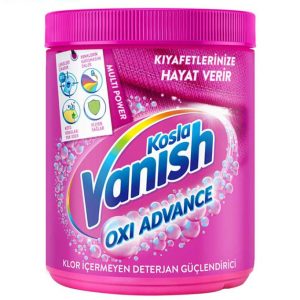 پودر لکه بر لباس ونیش Vanish مدل Oxi Action مخصوص لباس‌های رنگی حجم 800 گرم